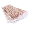 400 Count 6 Inch Long Cotton Swabs with Wooden Handles Cotton Tipped Applicator for Cleaning view 3