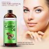 Natural Riches Organic Castor Oil - Cold Pressed, USDA Certified for Hair Growth, Thicker Eyelashes, Eyebrows - Moisturizes Dry Skin and Hair, Helps with Dandruff - Hexane-Free, 16 fl. oz. view 4
