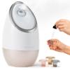 Vanity Planet Aira Ionic Facial Steamer (Beige) - Pore Cleaner That Detoxifies, Cleanses and Moisturizes - Adjustable Nozzle, Water Tank with 3 Essential Oil Baskets view 1