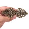 2PCS Retro Vintage Metal French Barrette Clip Hair Clasp Roses Bronze Accessories view 3