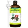 RejuveNaturals Castor Oil (16oz Glass Bottle) USDA Certified Organic, 100% Pure, Cold Pressed, Hexane Free. Boost Hair Growth for Thicker, Fuller Hair, Lashes & Eyebrows. view 1
