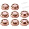 For Flawless Hair Remover 8pcs Replacement Heads Count Replacing Blades Cleaning(8PCS, GEN 1) view 1