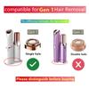 For Flawless Hair Remover 8pcs Replacement Heads Count Replacing Blades Cleaning(8PCS, GEN 1) view 2