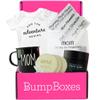 Bump Boxes 3rd Trimester & Postpartum Gift Set for New Moms with Milestone Disc, Baby Onesie, Travel Bags, Ceramic Mug, Organic Foot Soak, Gift for Mother to Be view 1