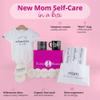 Bump Boxes 3rd Trimester & Postpartum Gift Set for New Moms with Milestone Disc, Baby Onesie, Travel Bags, Ceramic Mug, Organic Foot Soak, Gift for Mother to Be view 2
