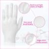 20 Pairs Cotton Gloves for Dry Hands, Paxcoo White Cotton Gloves for Eczema, Cosmetic Moisturizing and Jewelry Inspection, Medium Size view 3