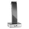 Luxitude Precision Hair Trimmer & Body Groomer for Men - 4 Attachments, All-in-One Cordless Design, Steel Blades & Carbon Fiber Finish - Travel Case Included view 1