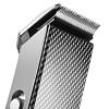 Luxitude Precision Hair Trimmer & Body Groomer for Men - 4 Attachments, All-in-One Cordless Design, Steel Blades & Carbon Fiber Finish - Travel Case Included view 3