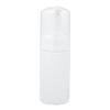 100 ml / 3.4 oz White PET Plastic Refillable Travel Foamer Pump Bottle (2 Pack) view 1