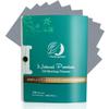 Natural Face Oil Blotting Paper - Bamboo Charcoal 100 Counts, Easy Dispensing Oil Absorbing Sheets, Premium Handy Facial Blotting Papers - Face Skin Care or Beauty Make Up Must Have view 1