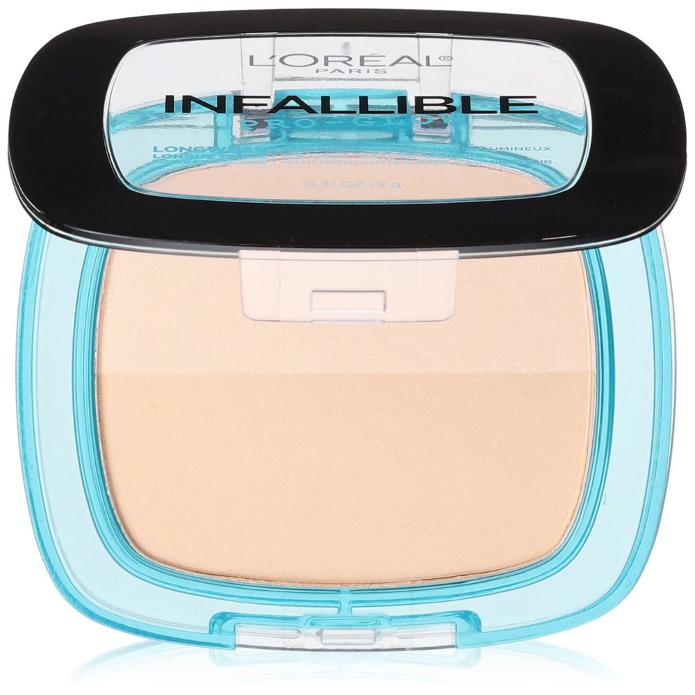 L'Oreal Paris Infallible Pro Glow Pressed Powder, Classic Ivory, 0.31 Ounce