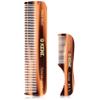 Kent Beard and Mustache Grooming Set - Handmade Pocket Combs for Men's Travel and Home Use, Mini Combs for Grooming view 1