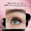 L'Oreal Paris Voluminous Makeup Lash Paradise Mascara, Voluptuous Volume, Intense Length, Feathery Soft Full Lashes, No Flaking, No Smudging, No Clumping, Black Brown, 0.25 Fl Oz (Pack of 1) view 3