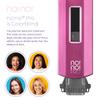 no!no! Pro Hair Removal Device - Treats All Skin Colors and Hair Types - Hair Removal for Women and Men - Hair Remover for Face & Body Hair - Pink view 4