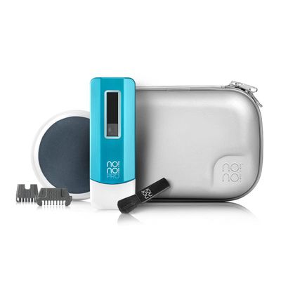 no!no! Pro Hair Removal Device - Treats All Skin Colors and Hair Types - Hair Removal for Women and Men - Hair Remover for Face & Body Hair - Blue
