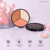 Cheek Palette: Bronzer, Highlighter, Blush Palette for Dewy Skin, Lit from Within by Dermaflage, 10g/.35oz view 4