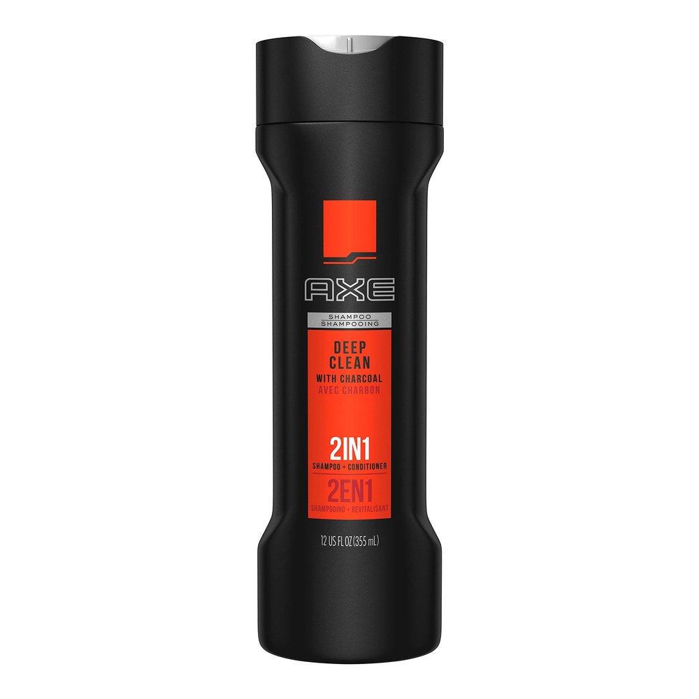 AXE 2 in 1 Shampoo and Style, Adrenaline Deep Clean, 12 Ounce
