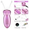 WAYCOM Ladies Facial Hair Remover Electric Women's Beauty Epilator Facial Threading Hair Removal Shaver Face Massager Pull Faces Delicate Device Depilation -Birthday Christmas Day Present(Purple) view 2