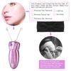 WAYCOM Ladies Facial Hair Remover Electric Women's Beauty Epilator Facial Threading Hair Removal Shaver Face Massager Pull Faces Delicate Device Depilation -Birthday Christmas Day Present(Purple) view 3