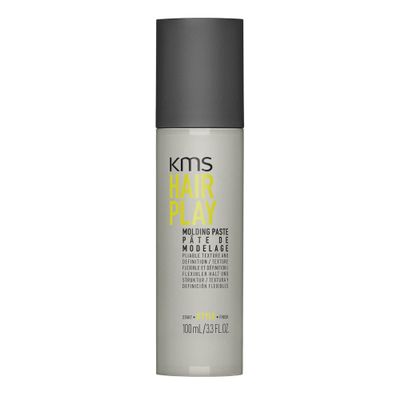 KMS HAIRPLAY Molding Paste Provides Texture, Natural Shine, Pliable Hold & Definition Unisex, 3.3 Fl oz