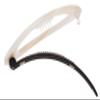 France Luxe Cutout Oval Plastic Tige Boule Barrette - Alba view 3