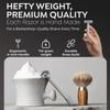 Parker THE VARIANT CLOSED COMB - ADJUSTABLE Double Edge Safety Razor, Customize your Shave with a Turn of the Dial from Mild to Aggressive - 5 Blades Included (SATIN CHROME) view 4