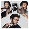 Braun Beard Trimmer Hair Clippers for Men, Cordless & Rechargeable, Mini Foil Shaver with Gillette ProGlide Razor, Black/Silver, 6 Piece Set view 2