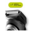 Braun Beard Trimmer Hair Clippers for Men, Cordless & Rechargeable, Mini Foil Shaver with Gillette ProGlide Razor, Black/Silver, 6 Piece Set view 3
