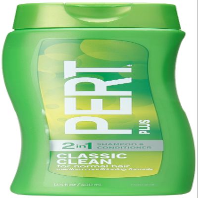 Medium Conditioning Formula 2 In 1 Shampoo and Conditioner For Normal Hair Unisex by Pert Plus, 13.5 Ounce