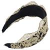 1.7" Wide Fashion Design Lady Lace Hair Hoop Headband Hair Accessory view 2