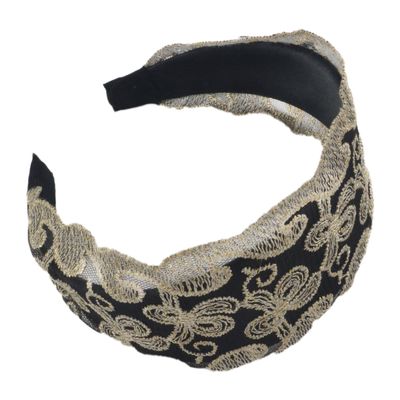 1.7" Wide Fashion Design Lady Lace Hair Hoop Headband Hair Accessory