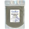 ClearLee Dead Sea Clay Cosmetic Grade Powder - 100% Pure Natural Powder - Great For Skin Detox, Rejuvenation, and More - Heal Damaged Skin - DIY Clay Face Mask (2 LB) view 1