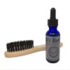 801 Beard Oil Co. Girl Scout Beard Oil and Beard Brush Gift Duo view 1
