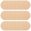 25 Pcs Women's Round Soft Makeup Beauty Eye Face Foundation Blender Facial Smooth Powder Puff Cosmetics Blush Applicators Sponges Use for Dry and Wet view 1