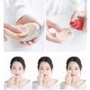 25 Pcs Women's Round Soft Makeup Beauty Eye Face Foundation Blender Facial Smooth Powder Puff Cosmetics Blush Applicators Sponges Use for Dry and Wet view 4