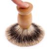 QSHAVE 100% Best Original Pure Badger Hair Shaving Brush Handmade. Real Wood Base. Perfect for Wet Shave, Safety Razor, Double Edge Razor view 4