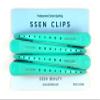 SSEN CLIP (Large / 4 clips/Turquoise) view 1