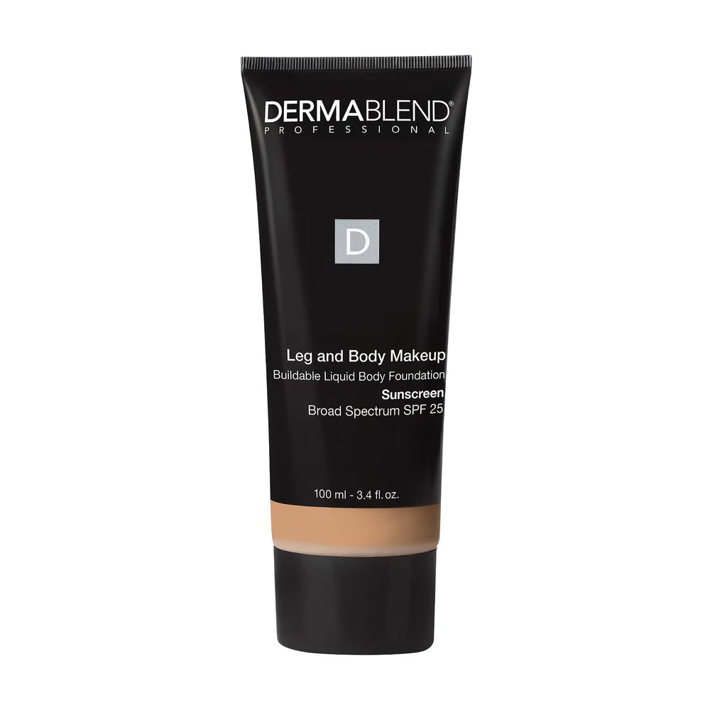 Dermablend Leg and Body Makeup Foundation with SPF 25, 25W Light Sand, 3.4 Fl. Oz.