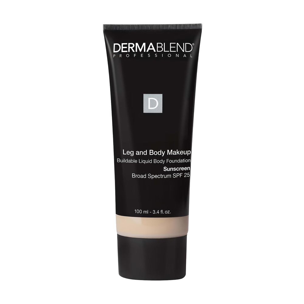 Dermablend Leg and Body Makeup Foundation with SPF 25, 0N Fair Nude, 3.4 Fl. Oz.
