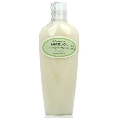 8 Oz Babassu Oil 100% Pure Organic Cold Pressed For Skin Hair Moisturizing