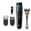 Braun Beard Trimmer BT5240, Hair Clippers for Men, Cordless & Rechargeable with Gillette ProGlide Razor view 1