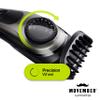 Braun Beard Detail Trimmer, Hair Clippers for Men, Cordless & Rechargeable, Mini Foil Shaver with Gillette ProGlide Razor, Silver, 10 Piece Set view 2