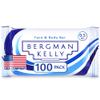 BERGMAN KELLY - Hotel Soap Bars - White Tea, 0.5 oz, 100 PK - Travel Size Luxury Bulk Amenities Bar Soap - Mini Individually Wrapped Rectangular Soap, Small Toiletries for Airbnb, Motel, Guest Bath view 1