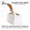 Performa Paraffin Wax Refill, 1 Pound Unscented Blocks, Case of 6, Paraffin Bath Wax, Medical Grade Paraffin Wax for Paraffin Bath, Wax Refill for Wax Bath, Good for Hands & Feet view 2