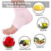Codream Vented Moisturizing Socks Lotion Gel for Dry Cracked Heels, Spa Gel Socks Humectant Moisturizer Heel Balm Foot Treatment Care Heel Softener Compression (2 Pairs) view 4