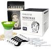Oakeer Nose Wax Kit - 40 Sticks, Hair Remover for Men & Women, Ears & Nose, with 20 Paper Cups & 100g Wax view 1