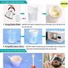Oakeer Nose Wax Kit - 40 Sticks, Hair Remover for Men & Women, Ears & Nose, with 20 Paper Cups & 100g Wax view 4