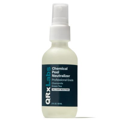 QRxLabs Chemical Peel Neutralizer Spray | Soothing Post-Peel Toner, 2 Fl Oz