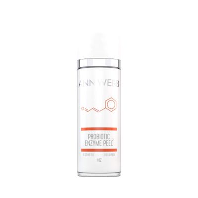 Ann Webb Probiotic Fruit Enzyme Mask with Pumpkin, Cinnamon & Apple Enzymes for Skin Brightening and Healthy Glow - Natural Exfoliating Peel for Face, 1 Fl Oz
