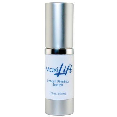 BioLogic Solutions MaxiLift Serum, Instant Face Lift Cream, Skin Tightening Serum for Face & Instant Eye Lift, Smooth & Firm Loose Sagging Skin, Fine Lines & Wrinkles Within 2 Minutes, 0.5 Fl Oz